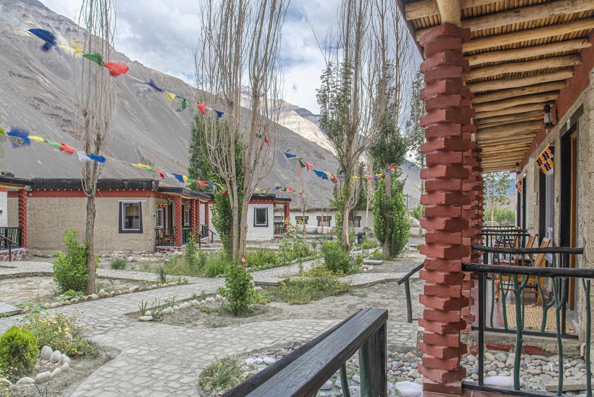 Echor Mud Huts Tabo, Spiti Valley Kaza Buitenkant foto