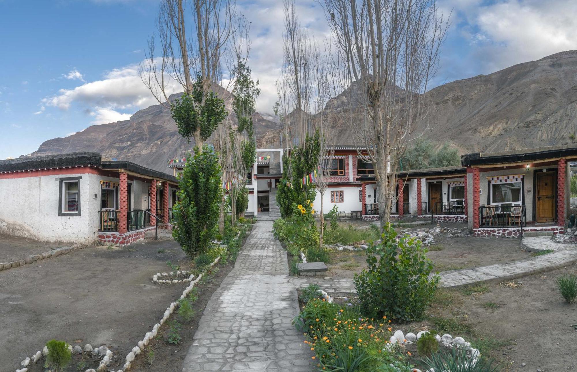 Echor Mud Huts Tabo, Spiti Valley Kaza Buitenkant foto