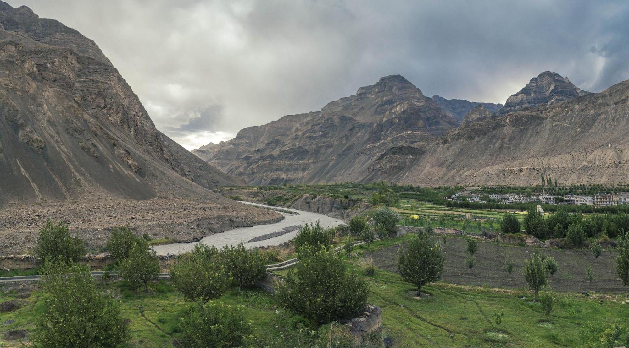 Echor Mud Huts Tabo, Spiti Valley Kaza Buitenkant foto