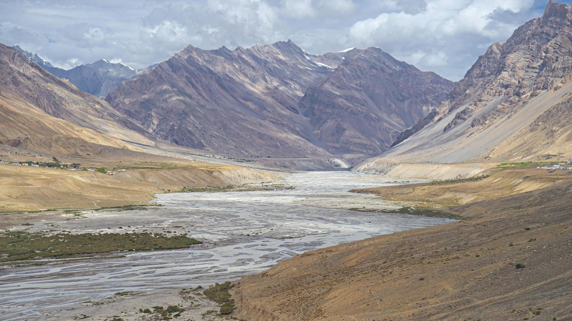 Echor Mud Huts Tabo, Spiti Valley Kaza Buitenkant foto